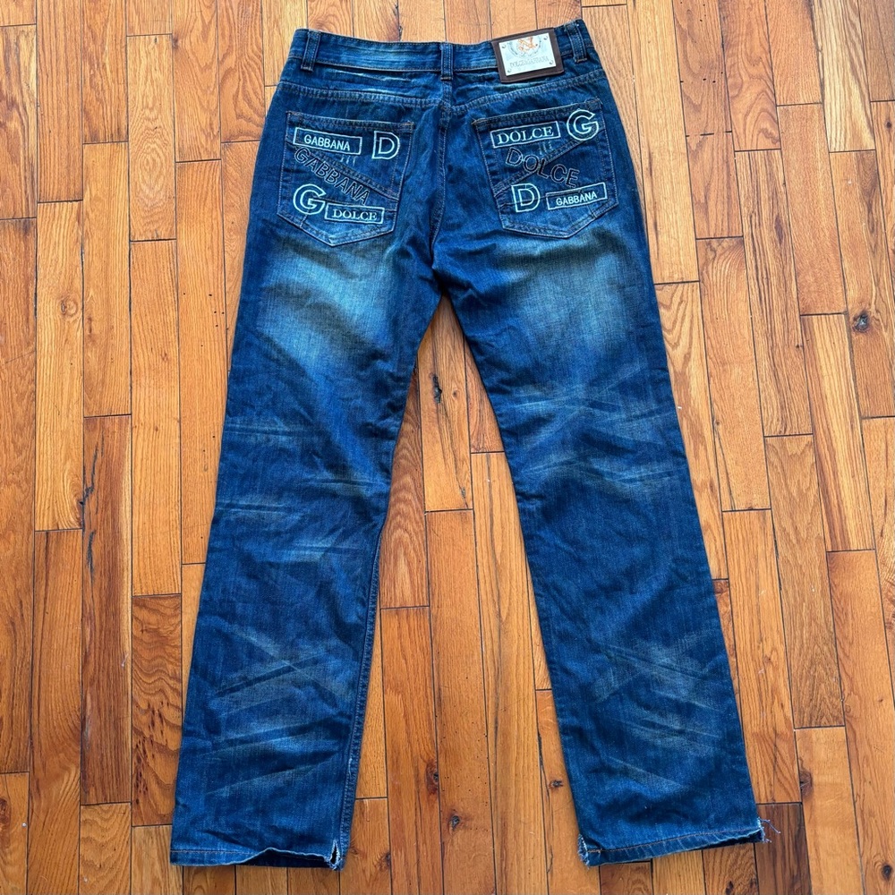 D&G By Dolce & Gabbana Logo Jeans